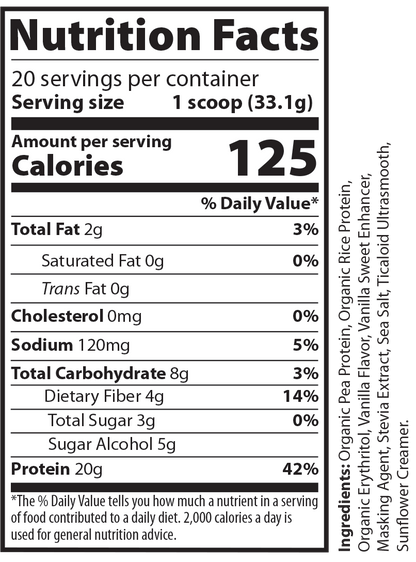 Vegan Protein (Vanilla)