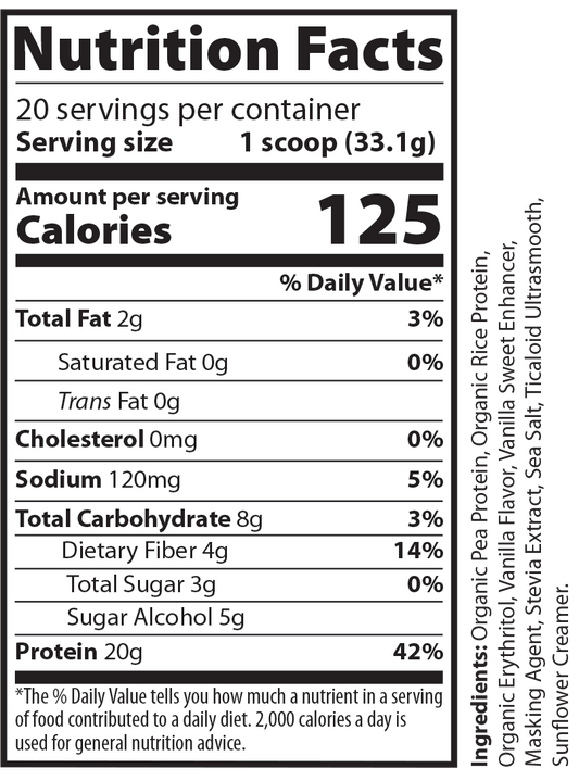 Vegan Protein (Vanilla)